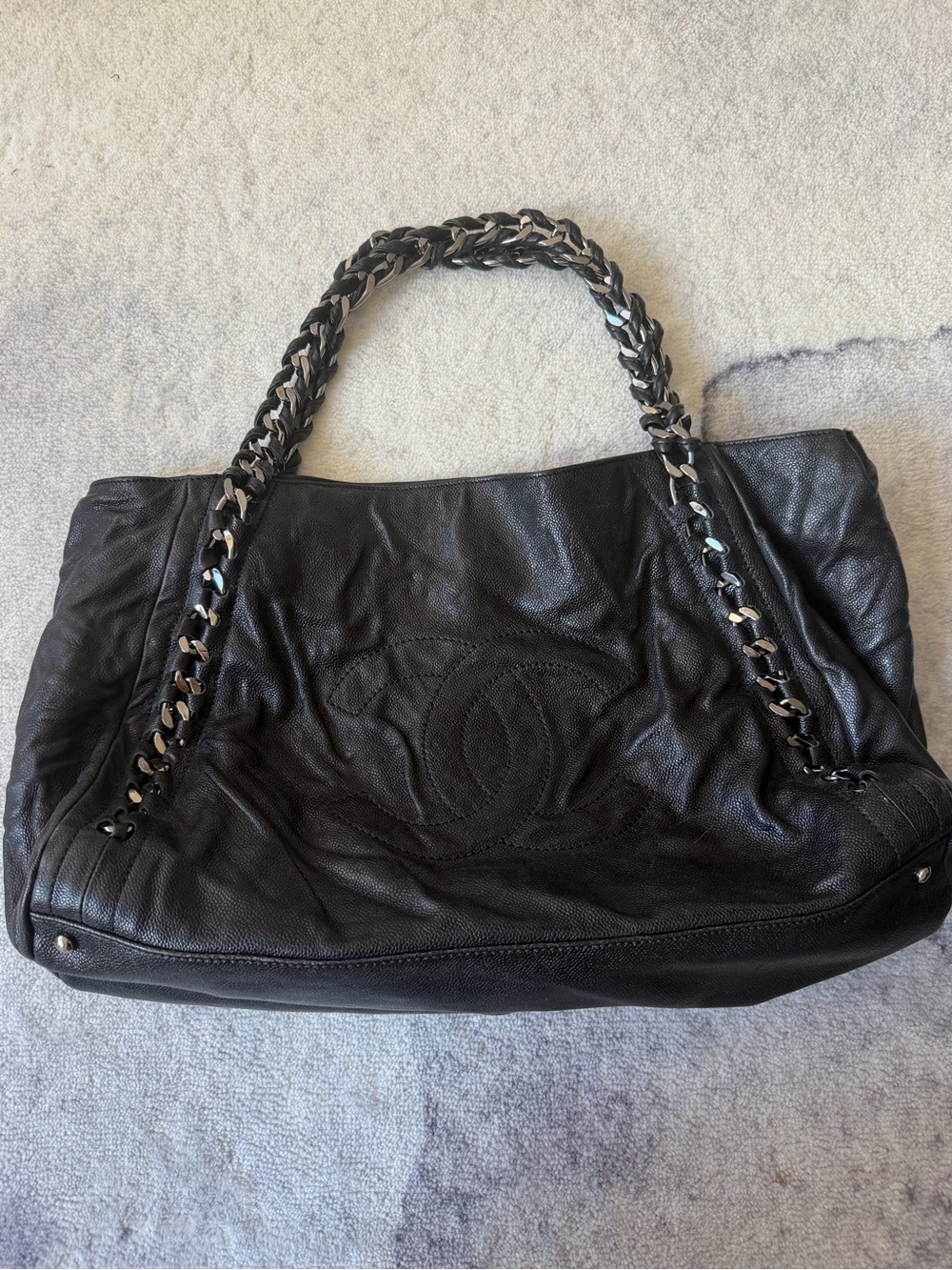Chanel East West Modern Chain Tote Bag